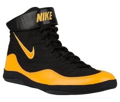 nike inflict black and gold